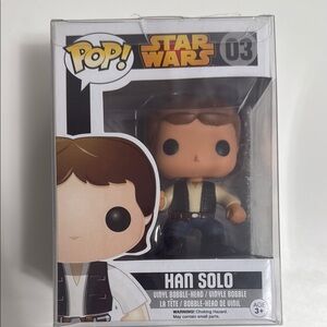 Funko Star Wars Han Solo Vinyl Figure - Brown and Black